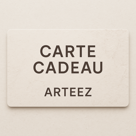 E-carte cadeau ARTEEZ OFFICIEL