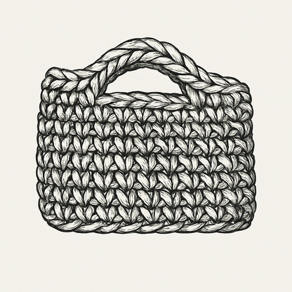 SAC CROCHET PERSONNALISABLE